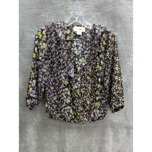 Fairycore Blouse Women's Medium Dainty Floral‎ Cottagecore